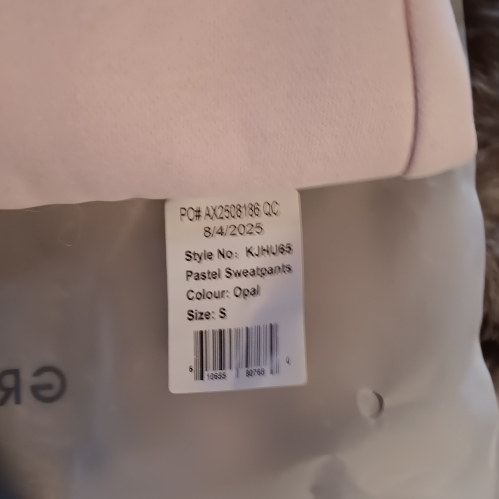 Comfrt Opal Pastel Sweatpants NWT - Picture 3 of 5